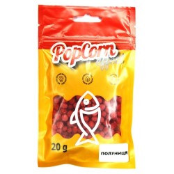 Воздушное тесто для рыбалки, пылящее, Start Fishing Pop Corn Effect, Клубника, 7мм, 20г